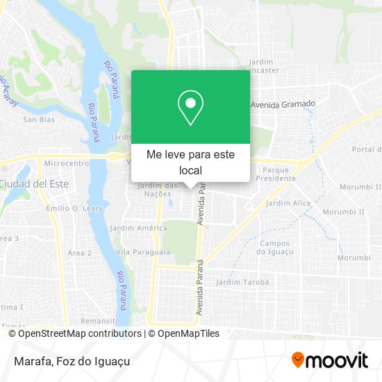 Marafa mapa