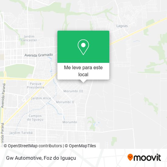 Gw Automotive mapa