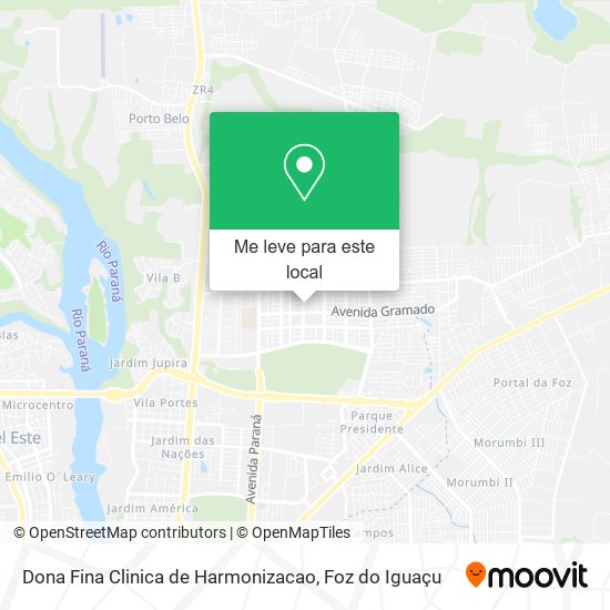 Dona Fina Clinica de Harmonizacao mapa