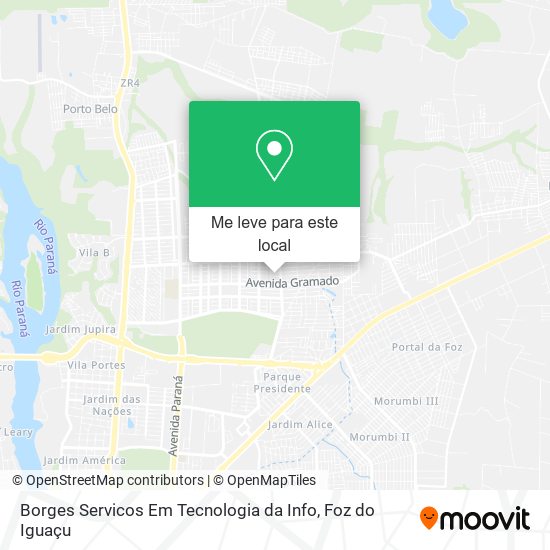 Borges Servicos Em Tecnologia da Info mapa