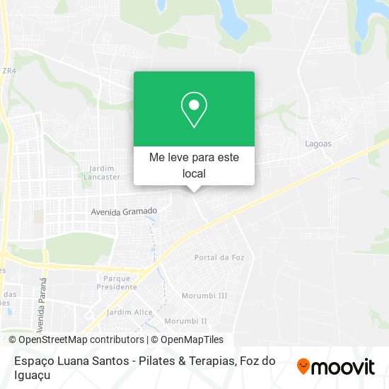 Espaço Luana Santos - Pilates & Terapias mapa