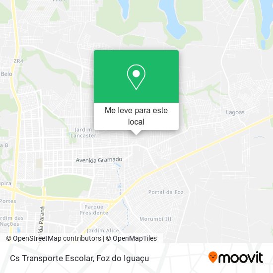 Cs Transporte Escolar mapa