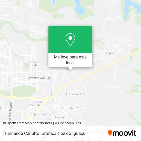Fernanda Canutto Estética mapa