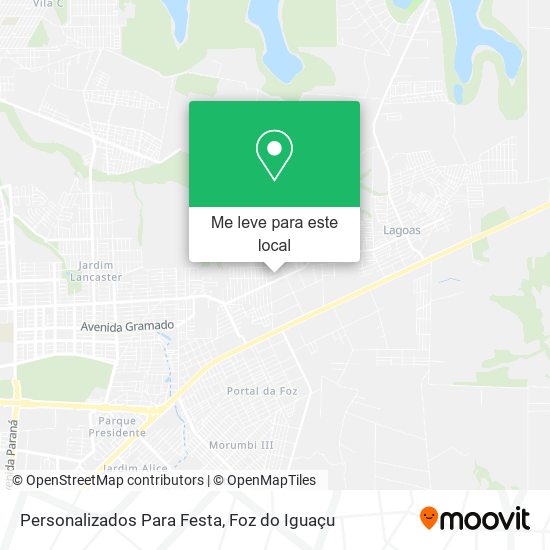 Personalizados Para Festa mapa