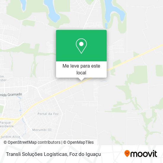 Transli Soluções Logísticas mapa