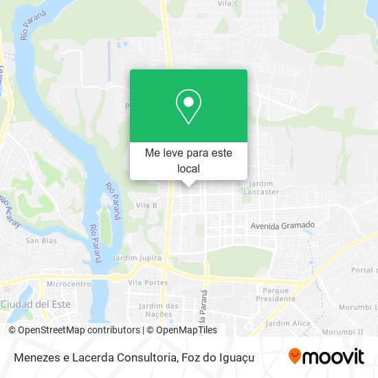 Menezes e Lacerda Consultoria mapa