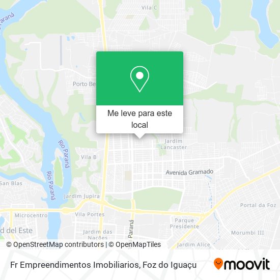 Fr Empreendimentos Imobiliarios mapa