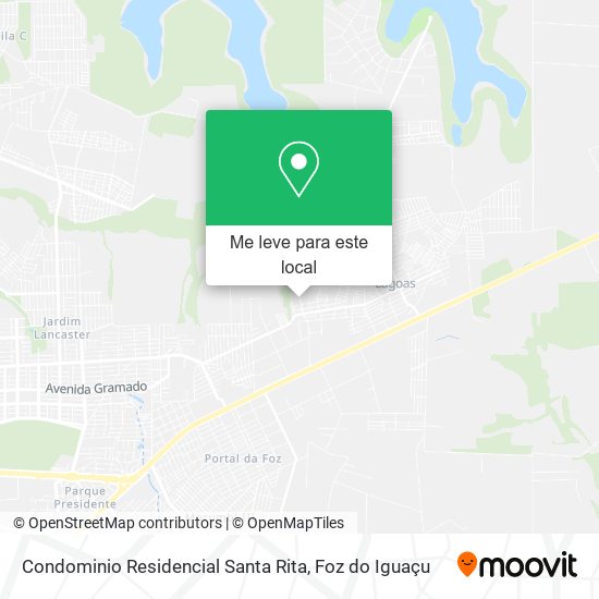 Condominio Residencial Santa Rita mapa