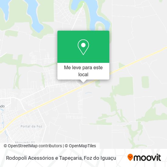 Rodopoli Acessórios e Tapeçaria mapa