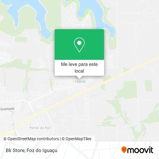 Bk Store mapa