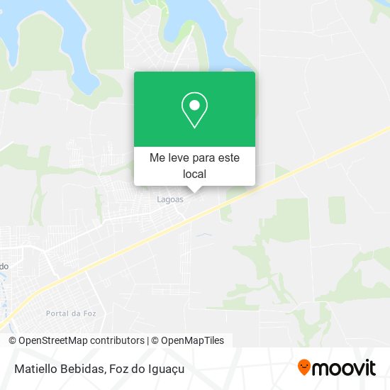 Matiello Bebidas mapa