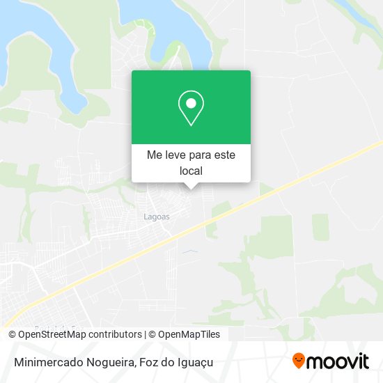 Minimercado Nogueira mapa
