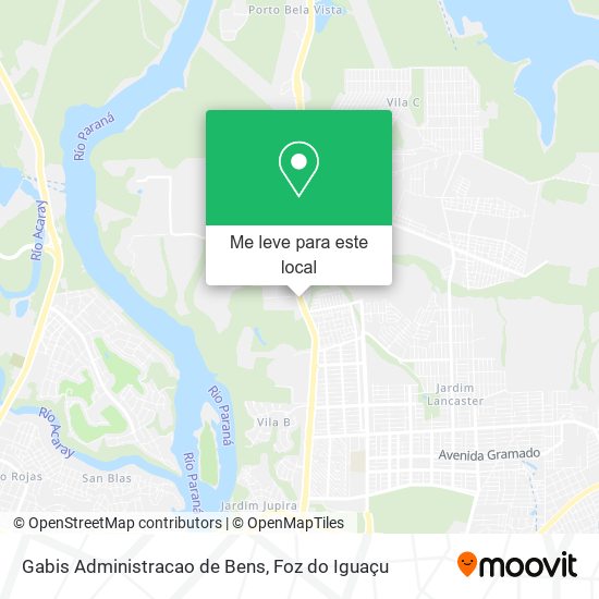 Gabis Administracao de Bens mapa