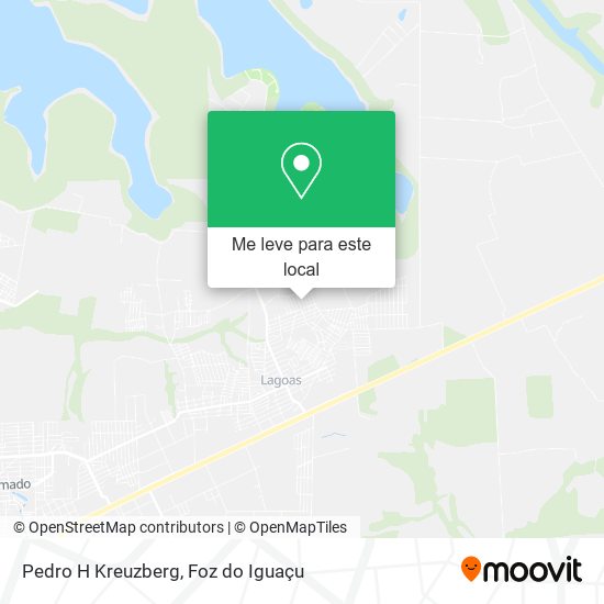 Pedro H Kreuzberg mapa