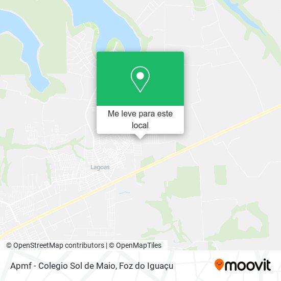 Apmf - Colegio Sol de Maio mapa