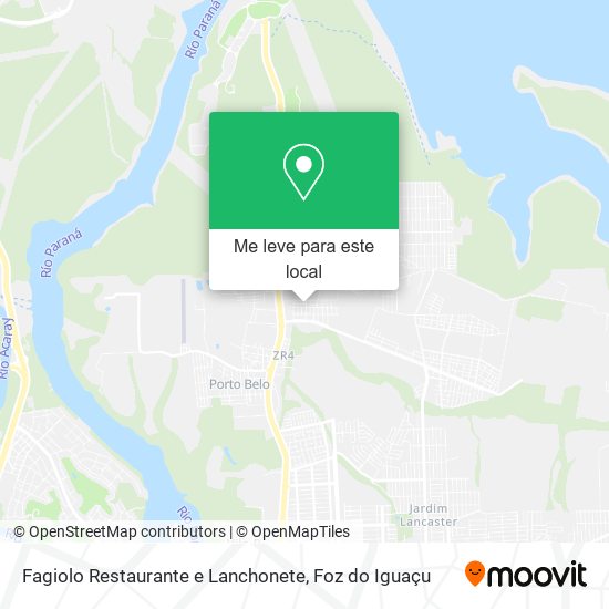 Fagiolo Restaurante e Lanchonete mapa