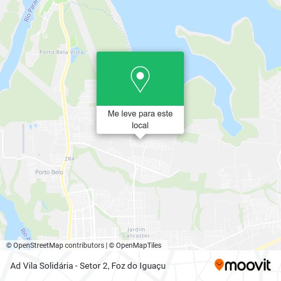 Ad Vila Solidária - Setor 2 mapa