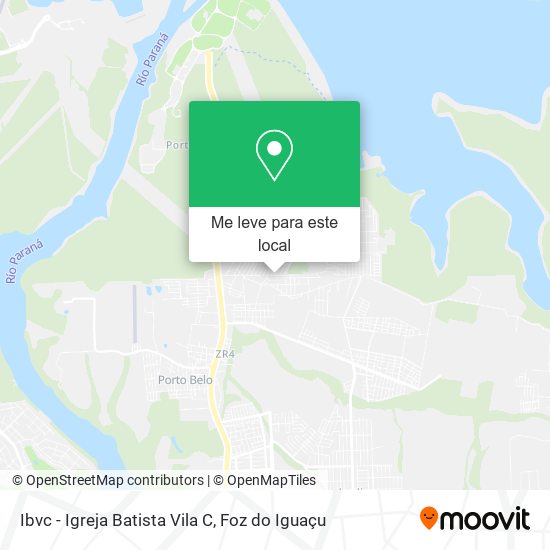 Ibvc - Igreja Batista Vila C mapa