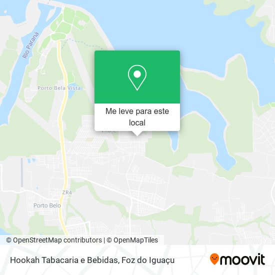 Hookah Tabacaria e Bebidas mapa