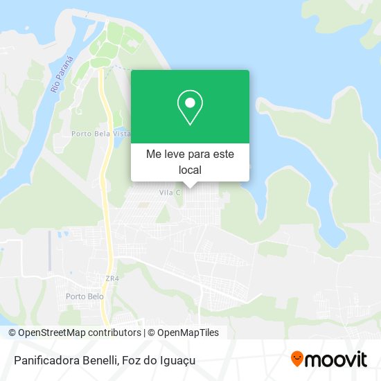 Panificadora Benelli mapa