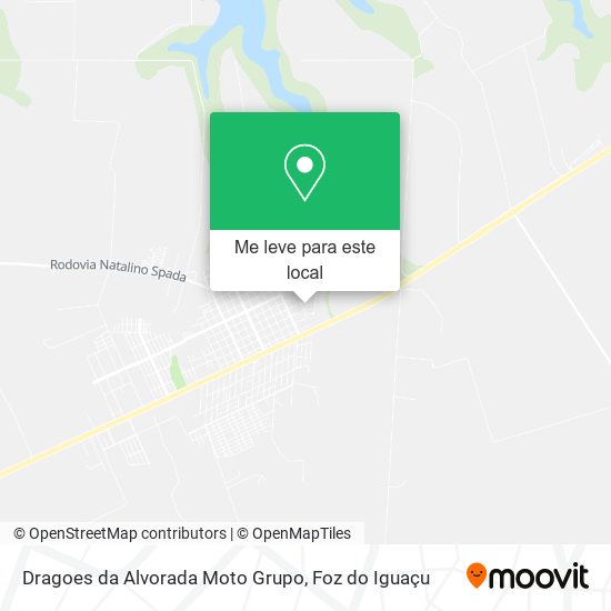 Dragoes da Alvorada Moto Grupo mapa