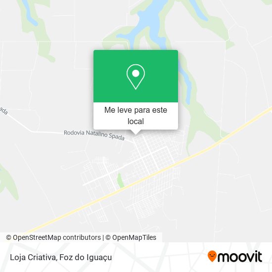 Loja Criativa mapa