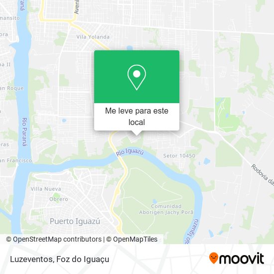 Luzeventos mapa