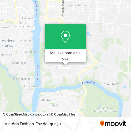 Victória Fashion mapa