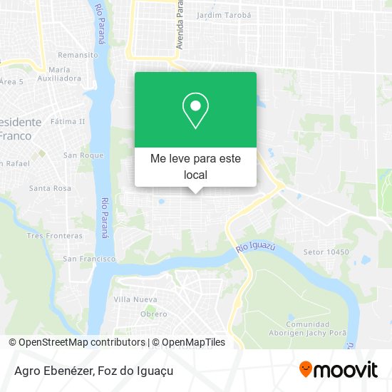Agro Ebenézer mapa