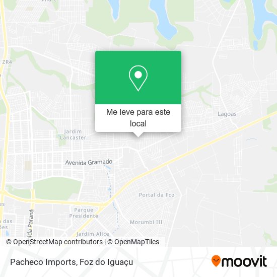 Pacheco Imports mapa