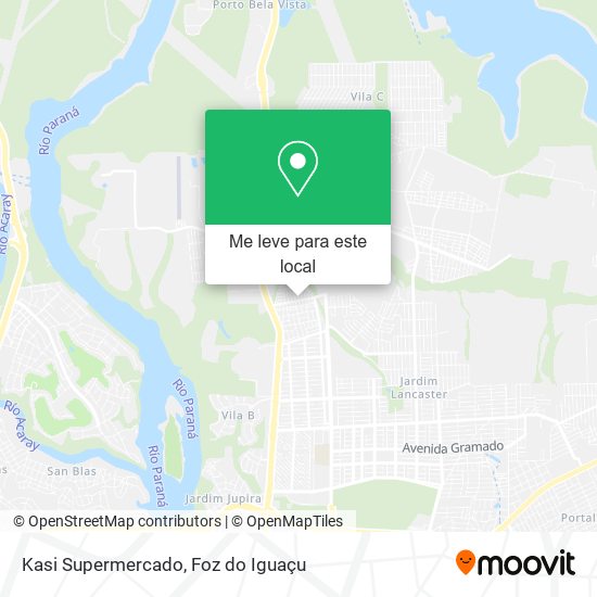 Kasi Supermercado mapa