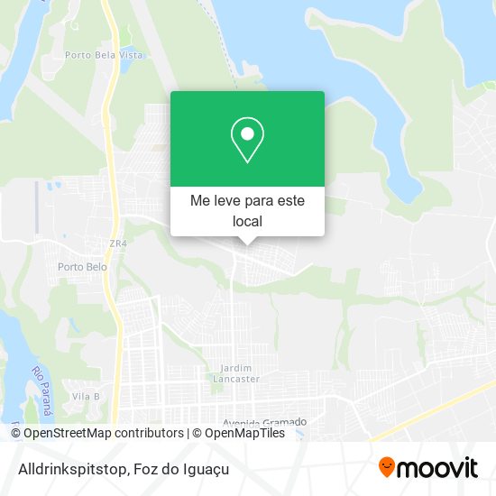 Alldrinkspitstop mapa