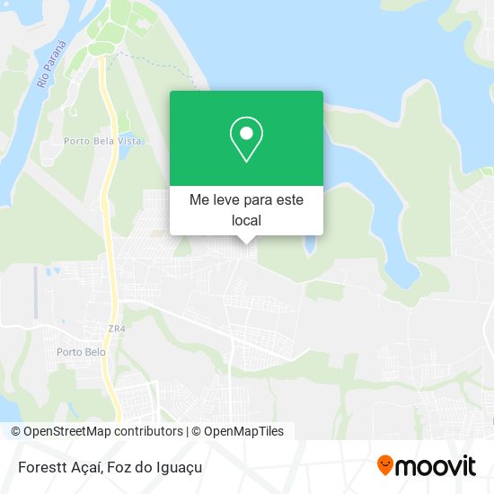 Forestt Açaí mapa