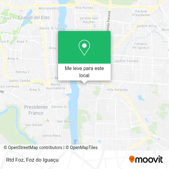 Rtd Foz mapa