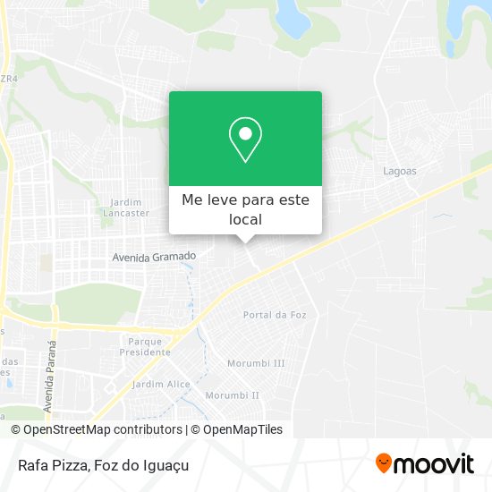 Rafa Pizza mapa
