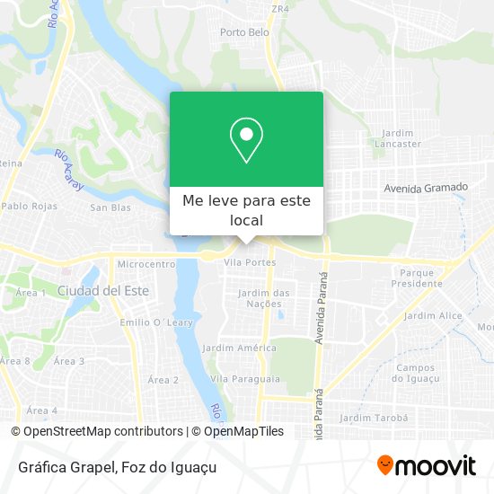 Gráfica Grapel mapa