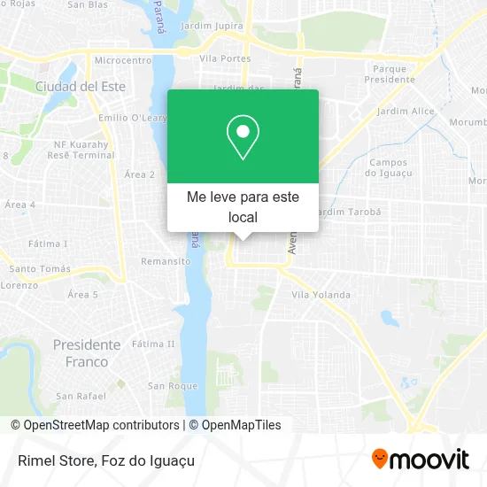 Rimel Store mapa