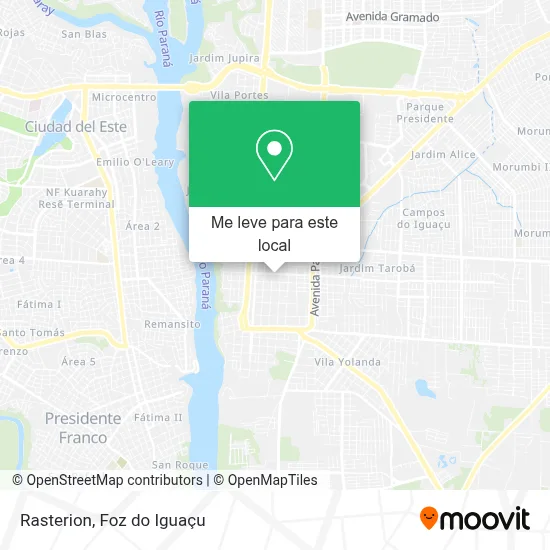 Rasterion mapa