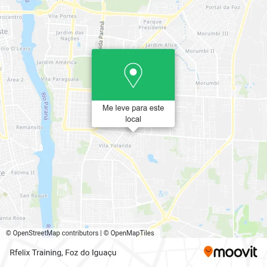 Rfelix Training mapa
