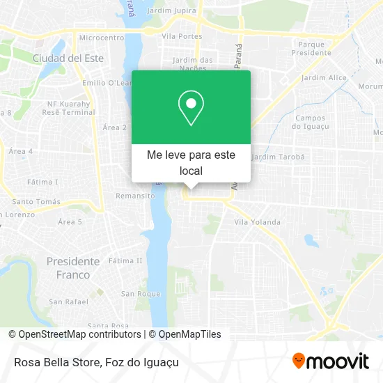Rosa Bella Store mapa