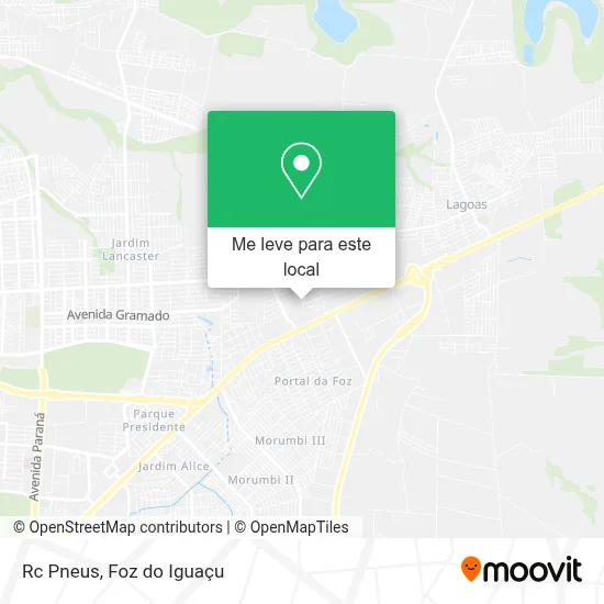 Rc Pneus mapa