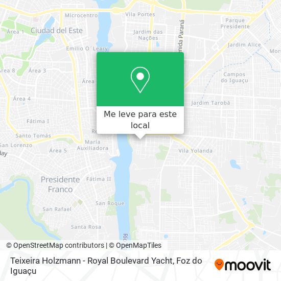 Teixeira Holzmann - Royal Boulevard Yacht mapa