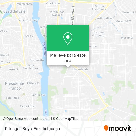 Pitungas Boys mapa