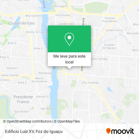 Edificio Luiz XV mapa