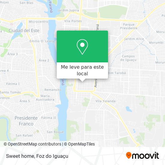 Sweet home mapa