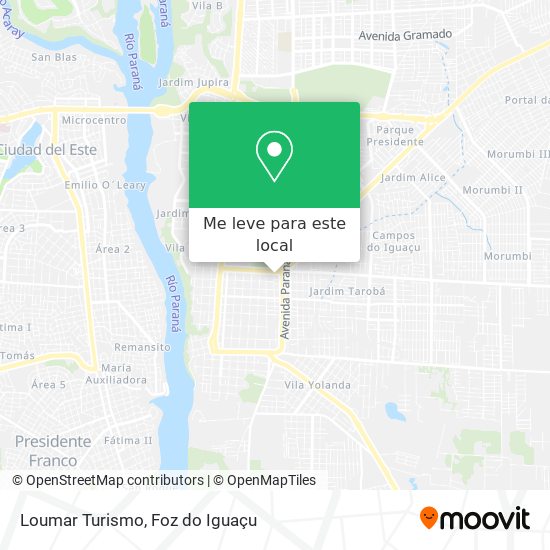 Loumar Turismo mapa