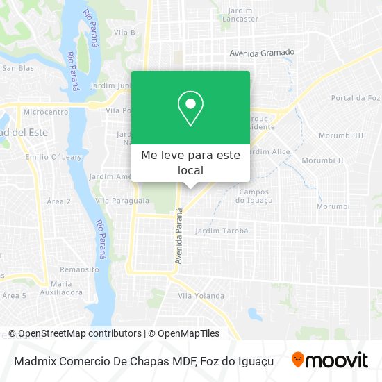 Madmix Comercio De Chapas MDF mapa