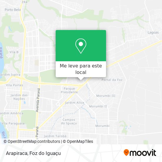Arapiraca mapa