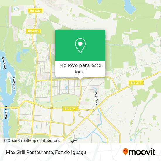Max Grill Restaurante mapa