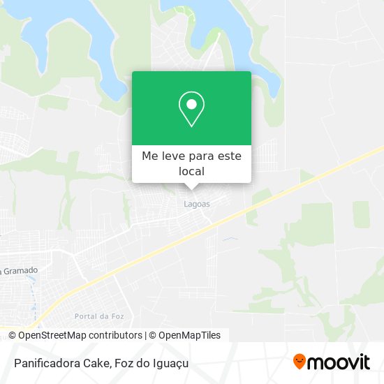 Panificadora Cake mapa